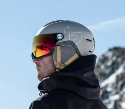 Bollé V-Atmos Skihjelm med Visir | Photochromic Visor CAT 1-3