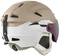 Relax Stealth Skihjelm med Visir | S2 Linse | Komfort & Sikkerhed