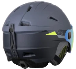 Relax Stealth Skihjelm med Visir | Ekstra Linse | Komfort & Sikkerhed