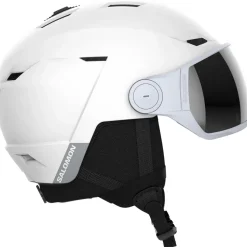 Salomon ICON LT VISOR Skihjelm Dame | Let Hjelm med Integreret Visir